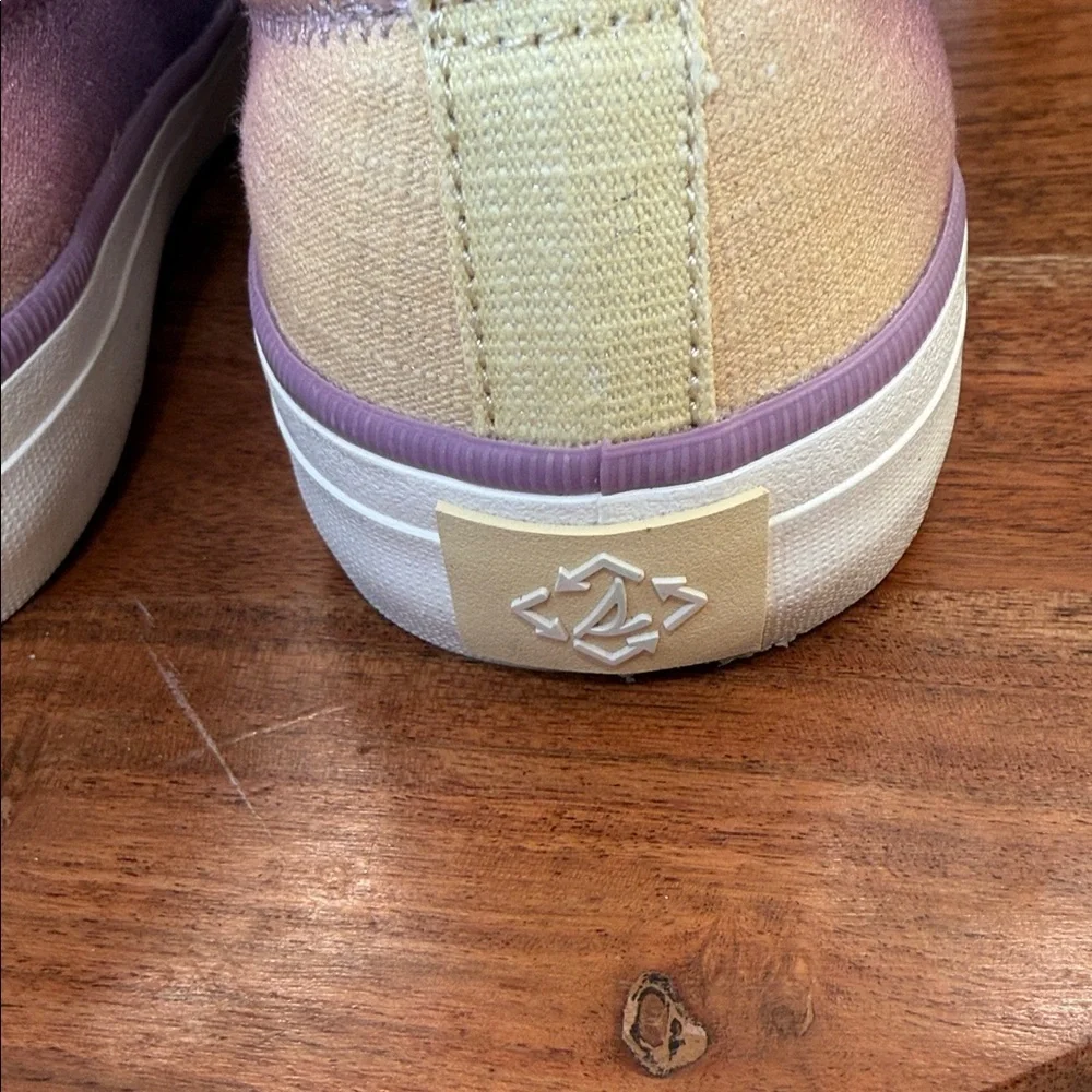 Sperry Women's Crest Vibe Shimmer Fade Ombré sneaker